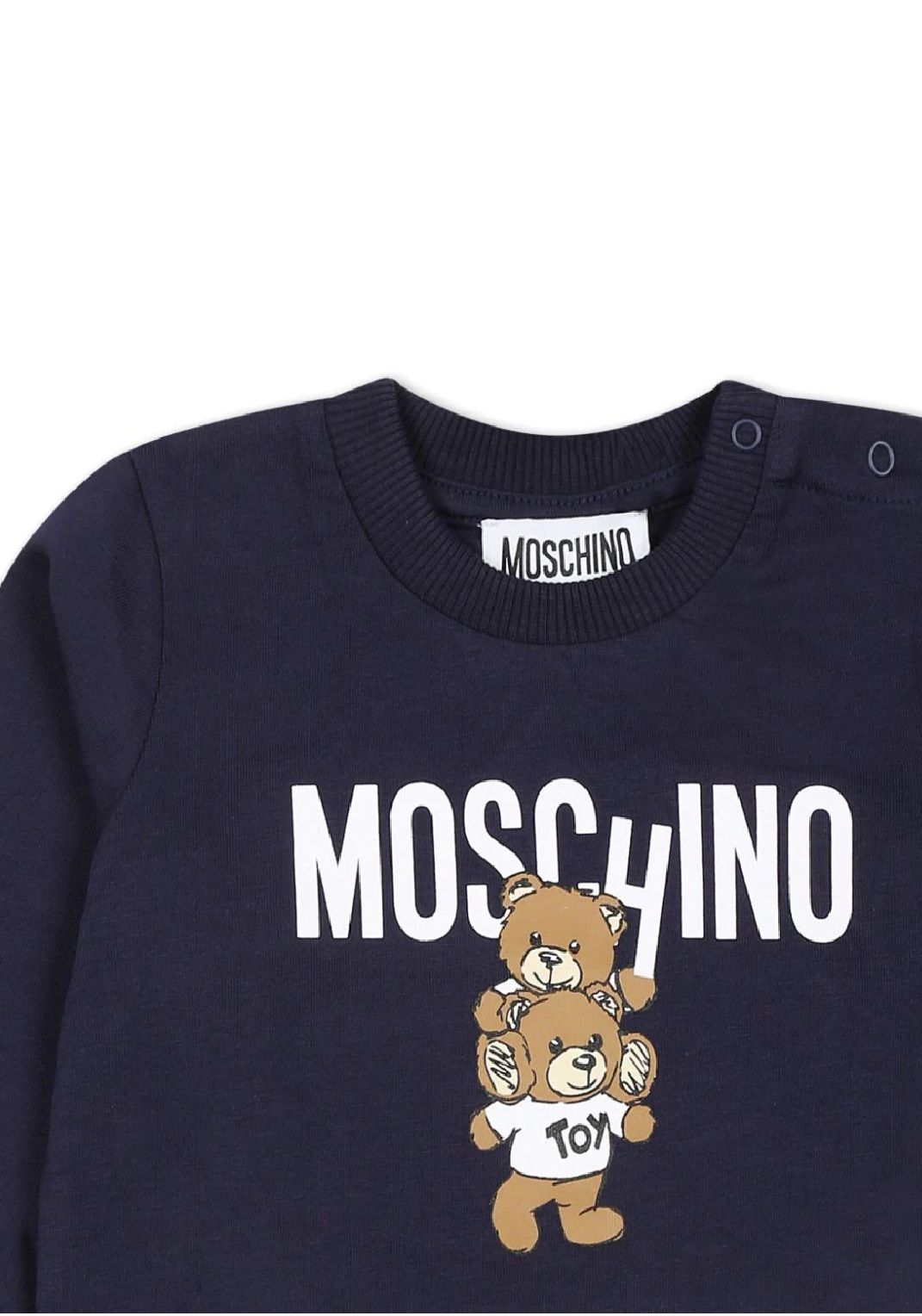 MOSCHINO KIDS t-shirt Eleganti maglioni per bambini dalla collezione MOSCHINO KIDS FW24. Realizzati al 100% in cotone per un comfort assoluto. Acquista ora!