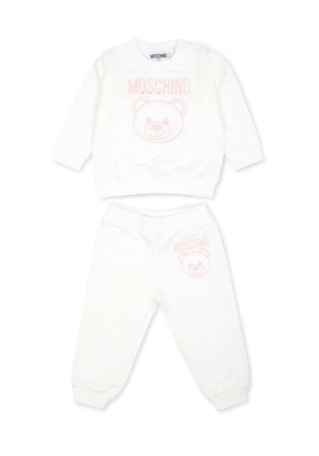 MOSCHINO KIDS clothing SET  Complete your child's look with MOSCHINO KIDS FW24 Accessories Set - 100% CO. Perfect for any occasion. Shop now!