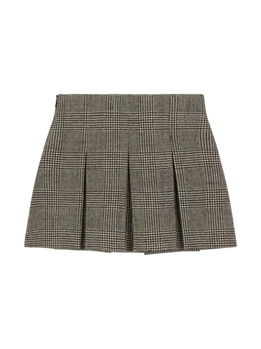 DOLCE & GABBANA KIDS Gonna per ragazze Elegante gonna in 100% lana vergine per ragazze di DOLCE & GABBANA KIDS FW24 - Perfetta per qualsiasi occasione!