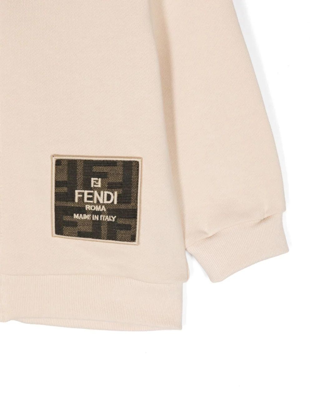 FENDI KIDS SWEATSHIRT  Stay cozy and stylish with FENDI KIDS FW24 sweatshirt. Made with 100%CO for ultimate comfort. Shop now!