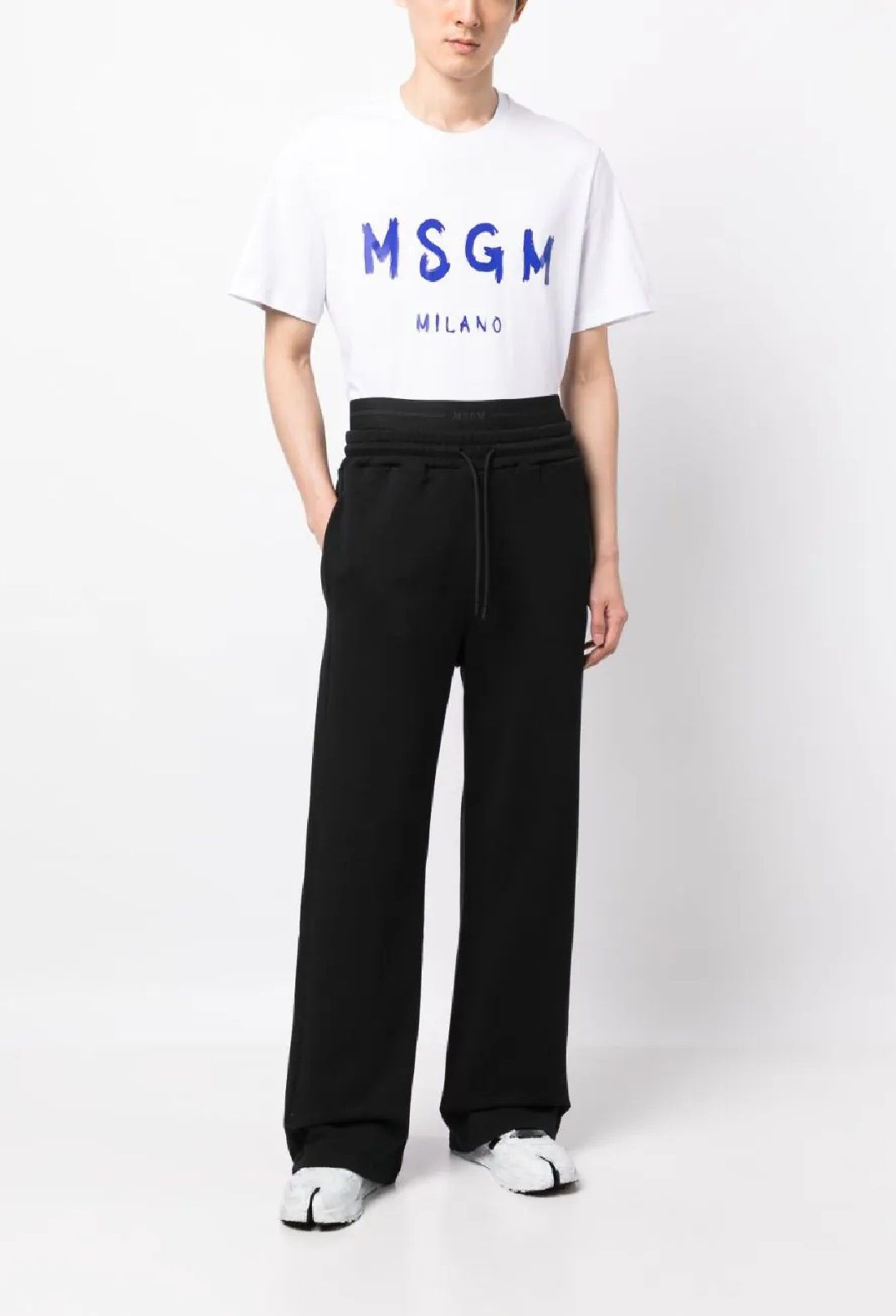 MSGM T-SHIRT for Men Stay stylish and comfortable with this 100% cotton t-shirt from MSGM's FW24 collection for men. Perfect for any casual occasion. Shop now!