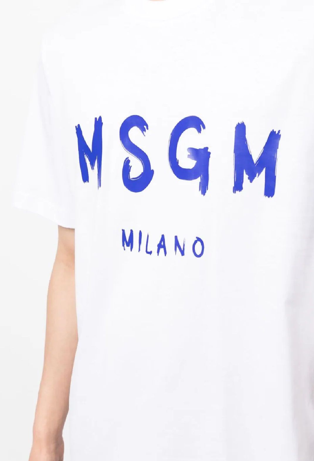 MSGM T-SHIRT for Men Stay stylish and comfortable with this 100% cotton t-shirt from MSGM's FW24 collection for men. Perfect for any casual occasion. Shop now!