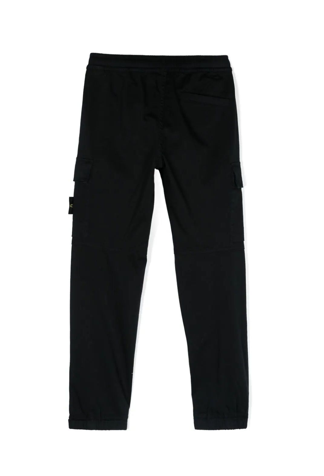 Stone Island Kids Regular Tapered Pants  Stylish and durable pants for boys from Stone Island Kids FW24 collection. Made with 98% cotton and 2% elastane for comfort and flexibility. Perfect for any occasion.