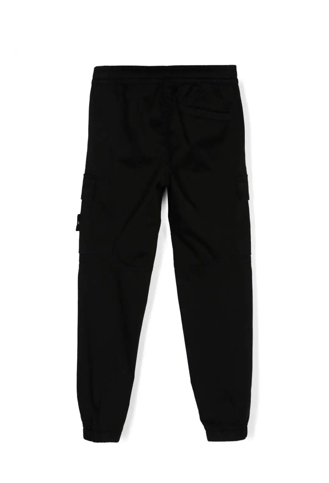 Stone Island Kids Pants Stylish and durable pants for boys from Stone Island Kids FW24 collection. Made with 98% cotton and 2% elastane for comfort and flexibility. Perfect for any occasion.