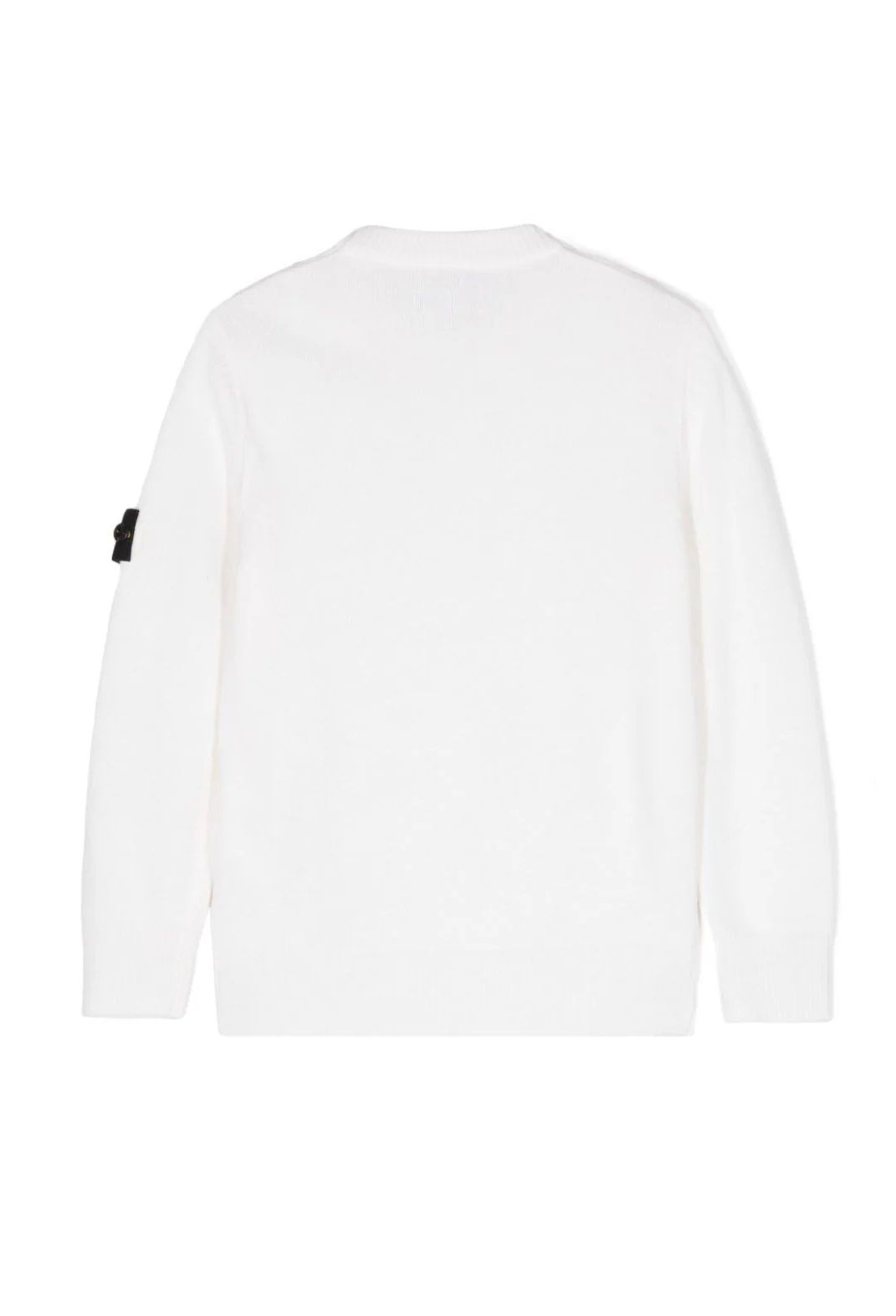 Stone Island Kids Maglieria per Ragazzi Maglieria di alta qualità per ragazzi di Stone Island Kids - collezione FW24. 40% WO, 30% VI, 20% PA, 10% WS. Perfetta per ragazzi alla moda.