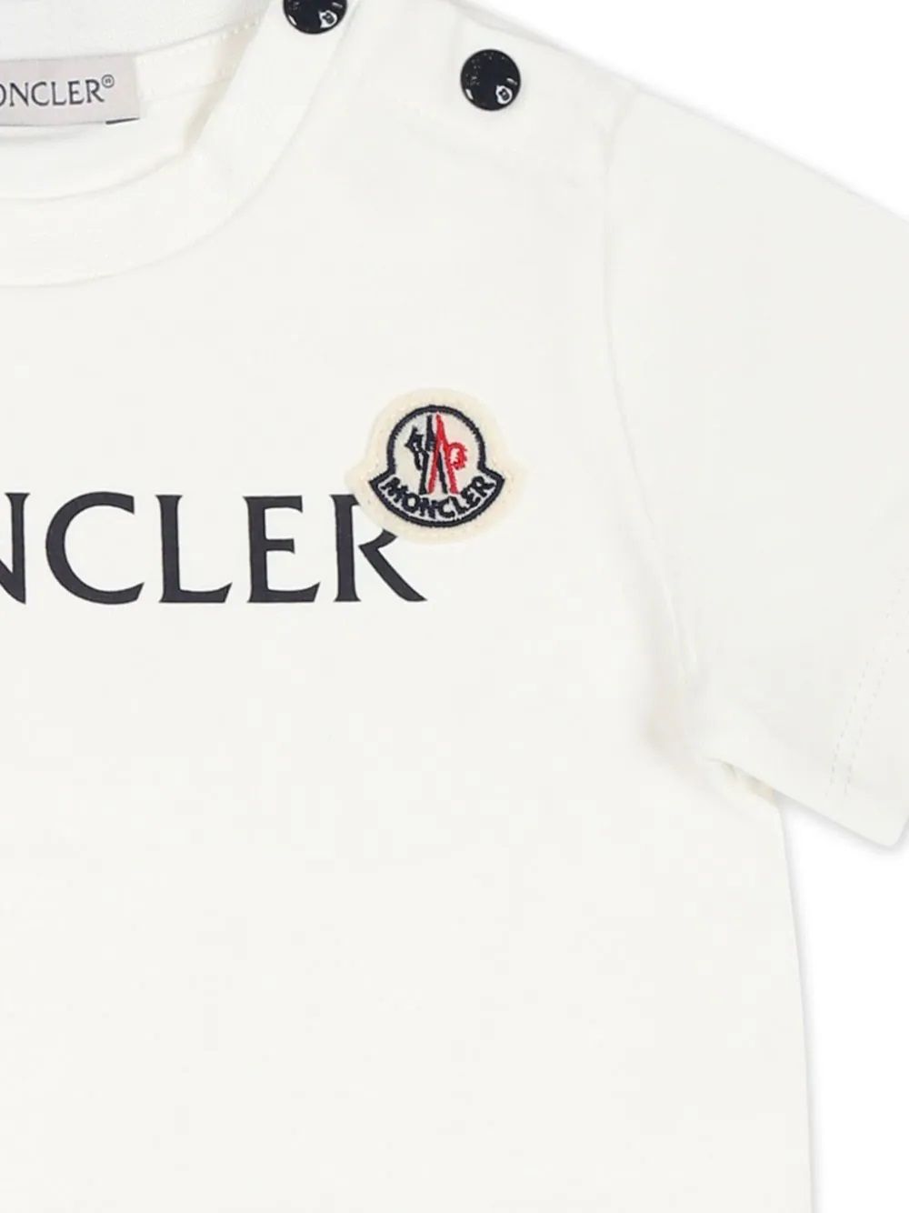 Moncler Kids T-Shirt Maglietta in cotone di alta qualità per bambini della collezione FW24 di Moncler Kids. Perfetta per l'uso quotidiano. 92% cotone, 8% elastan.