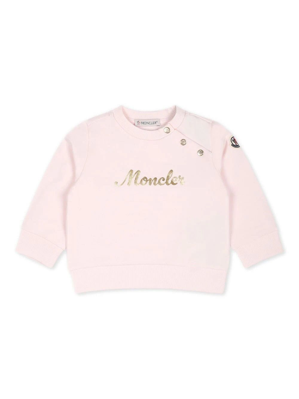 Moncler Kids Sweatshirt Stay cozy and stylish with this Moncler Kids sweatshirt. Made from a comfortable cotton blend, perfect for FW24 season. Shop now!