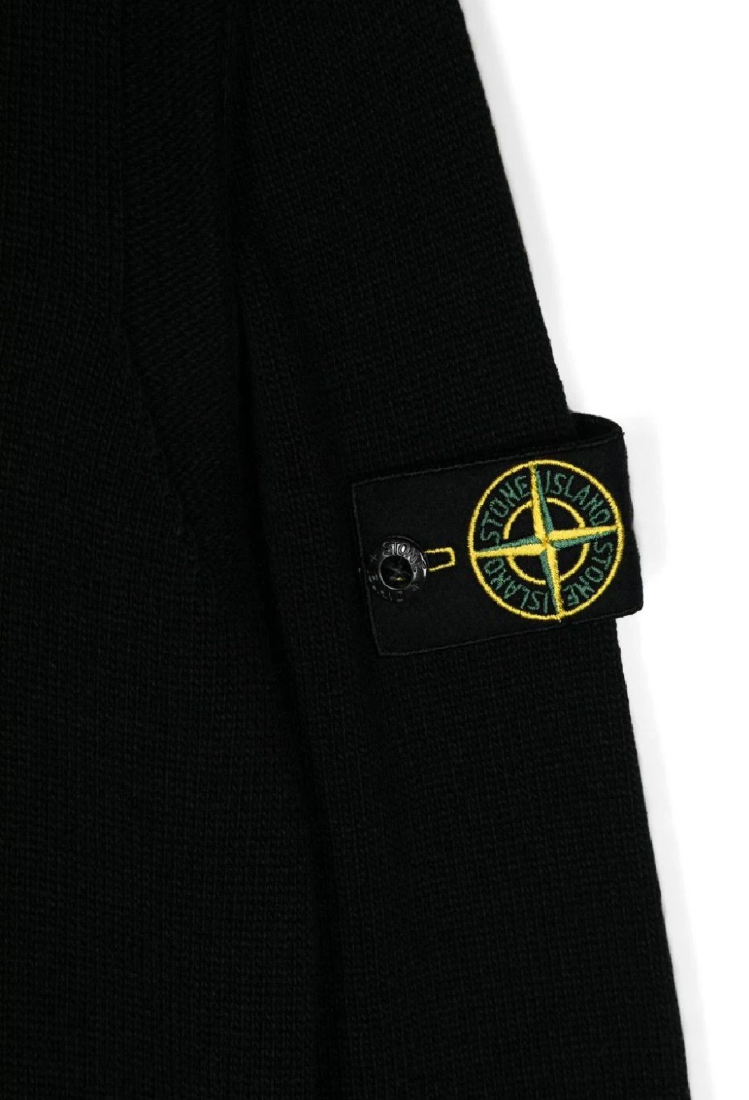 Stone Island Kids Maglieria  Maglieria di alta qualità per ragazzi di Stone Island Kids - collezione FW24. 40% lana, 30% viscosa, 20% poliammide, 10% cachemire. Perfetta per ragazzi alla moda.