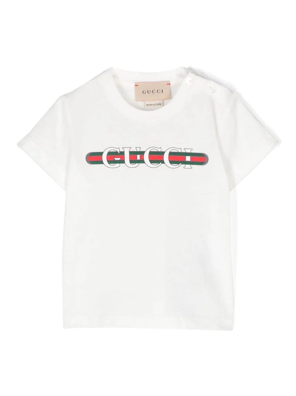 GUCCI KIDS T-SHIRT  Stylish 100% Cotton T-Shirt for Kids by GUCCI KIDS FW24
