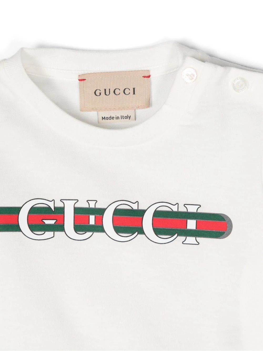 GUCCI KIDS T-SHIRT  Stylish 100% Cotton T-Shirt for Kids by GUCCI KIDS FW24