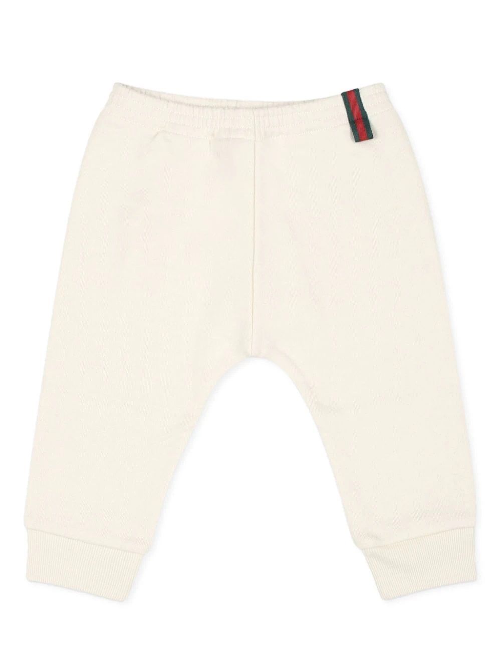 GUCCI KIDS PANTALONI  Pantaloni eleganti in 100% cotone della collezione GUCCI KIDS FW24 - perfetti per ogni occasione. Acquista ora!