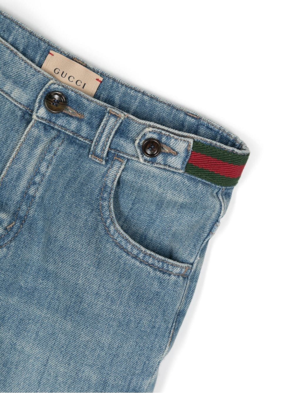 Gucci Kids Pants  Stylish 100% Cotton Pants for Kids by GUCCI KIDS - FW24 Collection