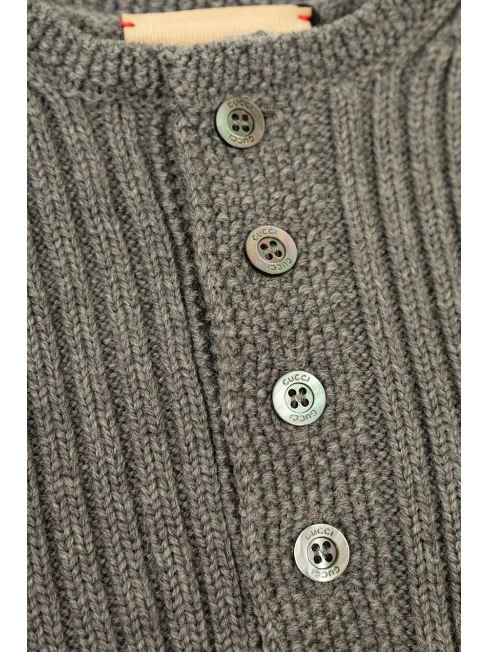 GUCCI KIDS KNITWEAR Stay cozy and stylish with this 100% wool knitwear from GUCCI KIDS FW24 collection. Perfect for any occasion. Shop now!