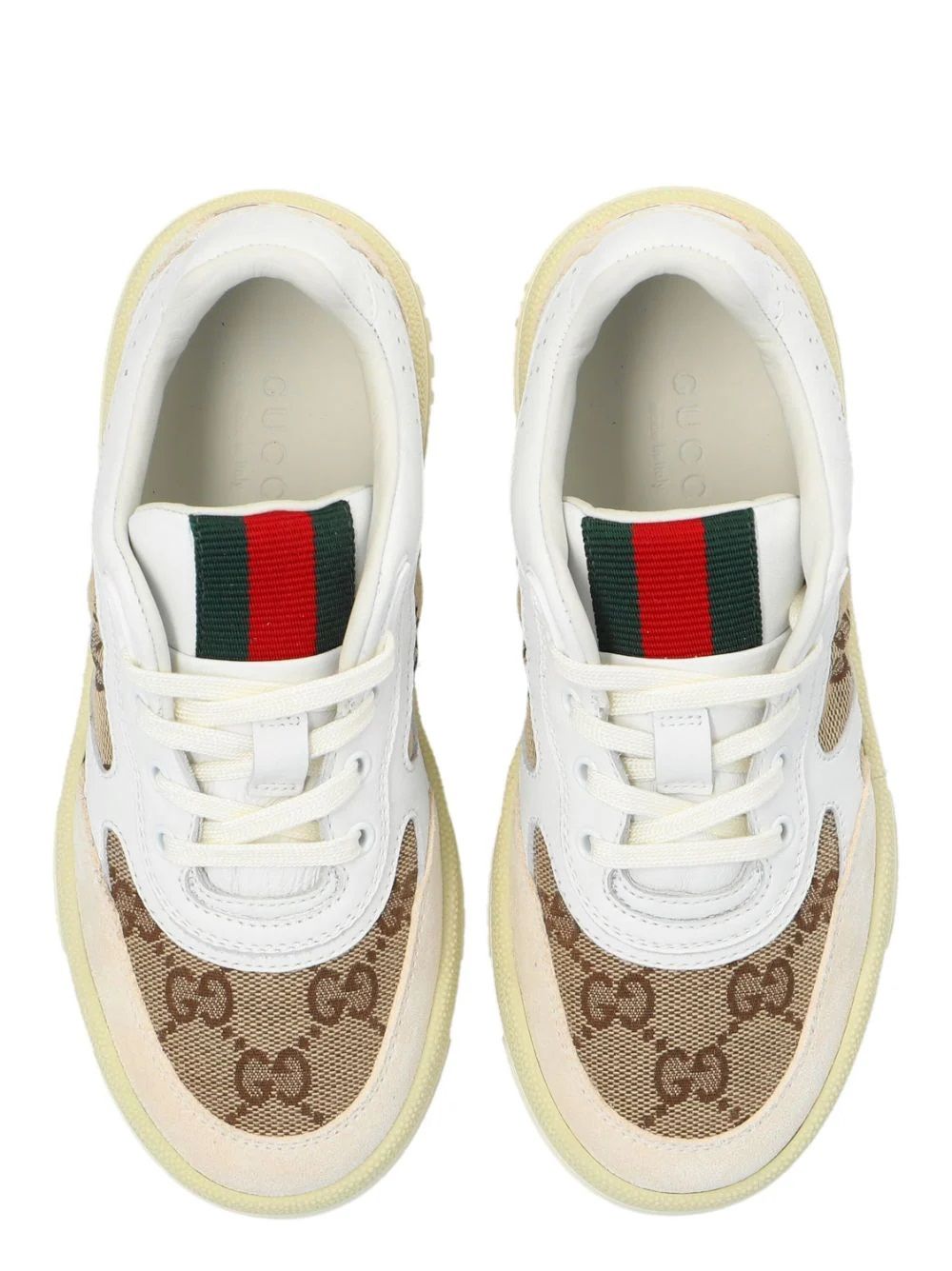 GUCCI KIDS SNEAKERS Premium Leather Sneakers for Kids - GUCCI KIDS FW24 Collection