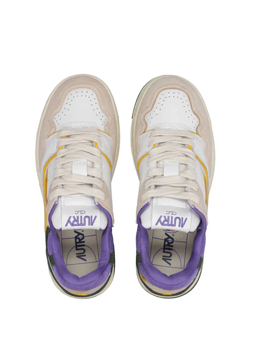Autry CLC LOW Sneakers for Women Premium Leather & Mesh Sneakers for Women by AUTRY - FW24 Collection