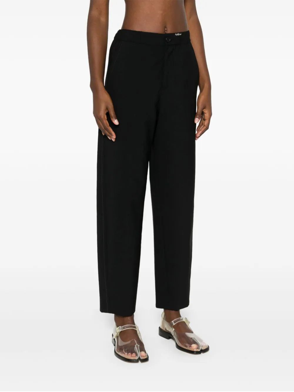 MARNI Pants for Women Upgrade your wardrobe with MARNI FW24 Pants - perfect for stylish women. Made with 53%Polyester, 43%VirginWool, and 4%Elastan. Shop now!