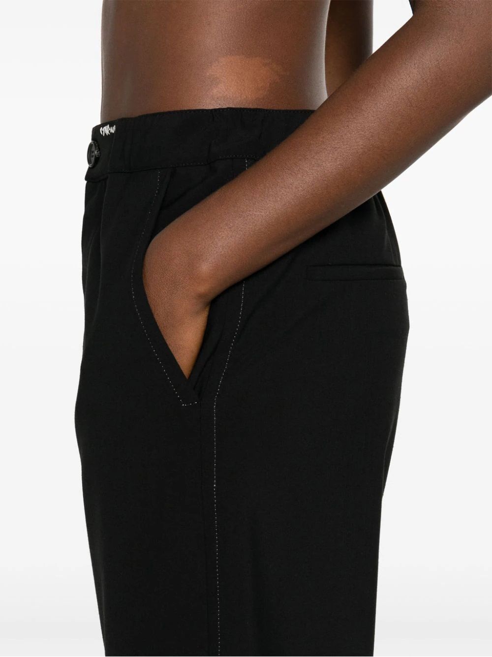 MARNI Pants for Women Upgrade your wardrobe with MARNI FW24 Pants - perfect for stylish women. Made with 53%Polyester, 43%VirginWool, and 4%Elastan. Shop now!