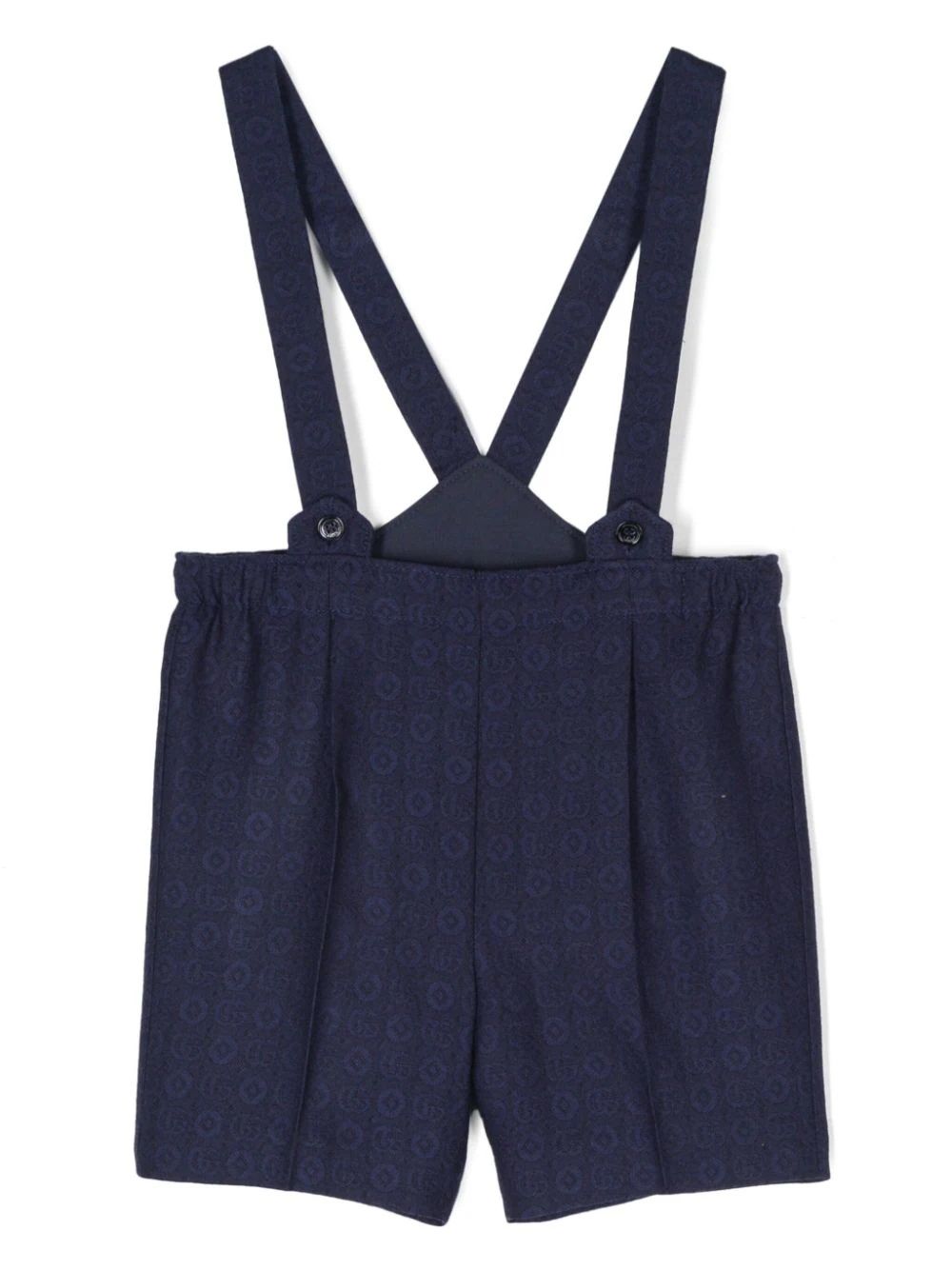 GUCCI KIDS SALOPETTE  Eleganti pantaloni in lana al 100% della collezione GUCCI KIDS FW24 - perfetti per ogni occasione. Acquista ora!