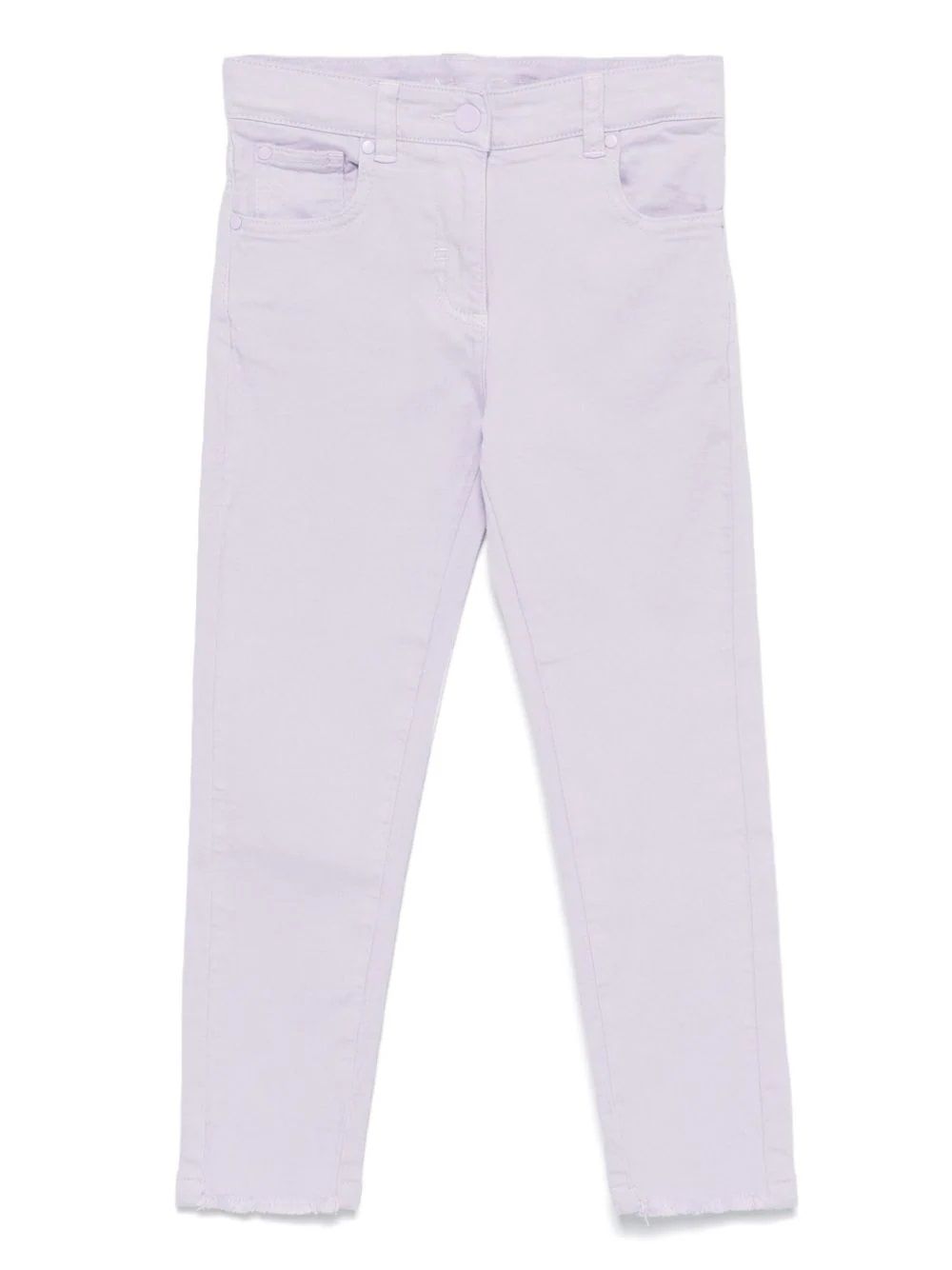 Stella McCartney Kids pants Stylish and Sustainable Girl's Pants from Stella McCartney Kids FW24 Collection - 98% Cotton, 2% Elastane