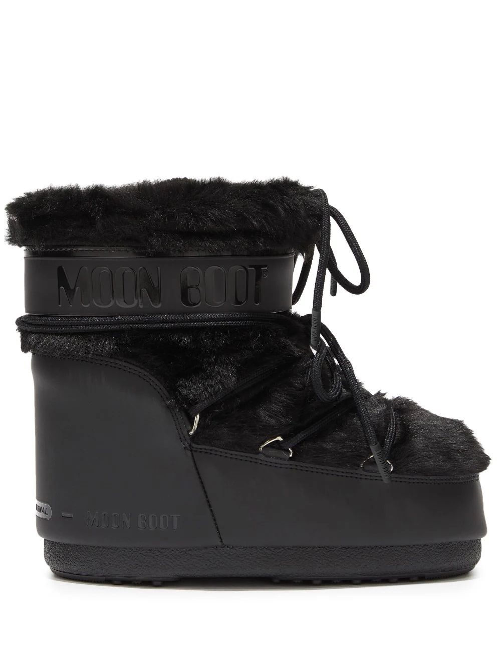 MOON BOOT MB ICON LOW FAUX FUR - boots for woman  Stay stylish and warm this season with our MOON BOOT FW24 boots. Made with MODACRILYC, polyester, and PVC, these women's boots are a must-have for any fashion-forward wardrobe. Shop now in our SHOES - BOOTS category.