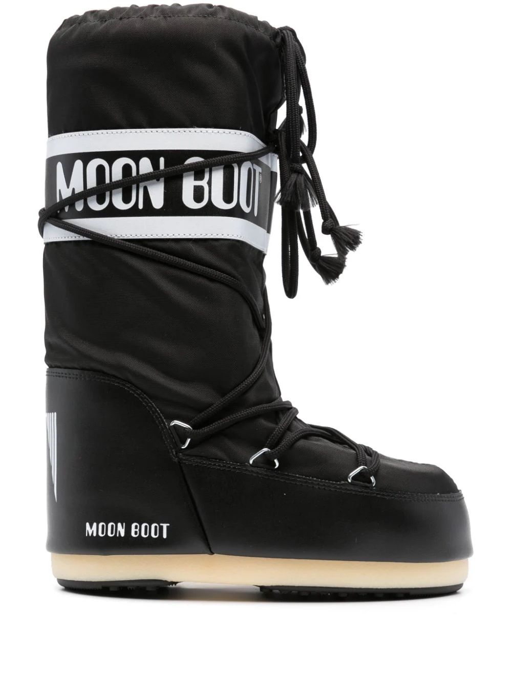 MOON BOOT MB ICON NYLON  Stay stylish and warm this season with MOON BOOT's FW24 Men's Boots. Made with durable polyamide and PVC for ultimate comfort. Shop now!