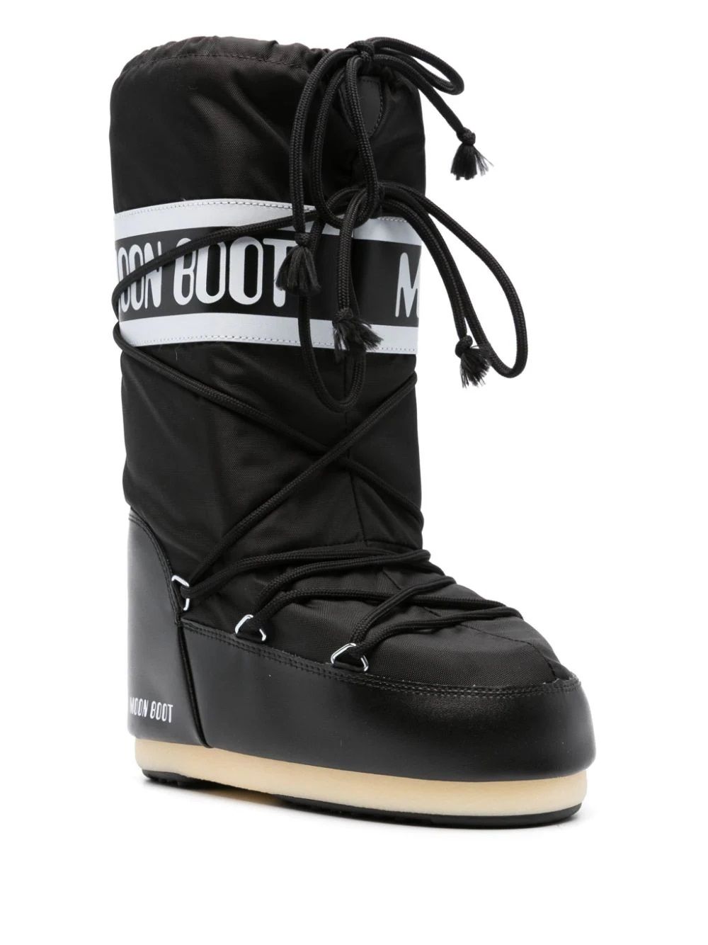 MOON BOOT MB ICON NYLON  Stay stylish and warm this season with MOON BOOT's FW24 Men's Boots. Made with durable polyamide and PVC for ultimate comfort. Shop now!