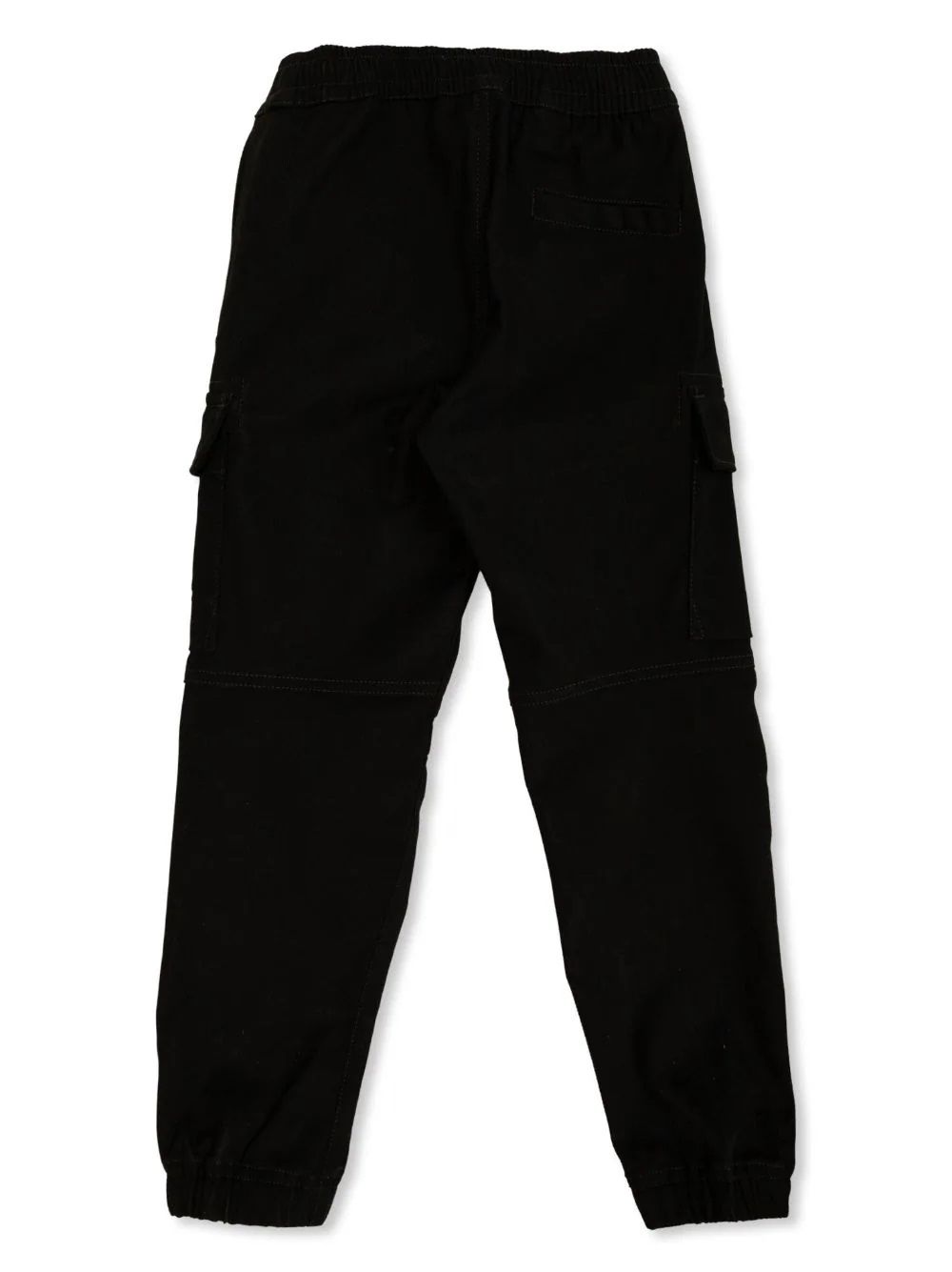 Stone Island Kids pants Stylish and durable pants for boys from Stone Island Kids FW24 collection. Made with 55% CO, 40% PA, and 5% EA for a comfortable fit. Shop now!