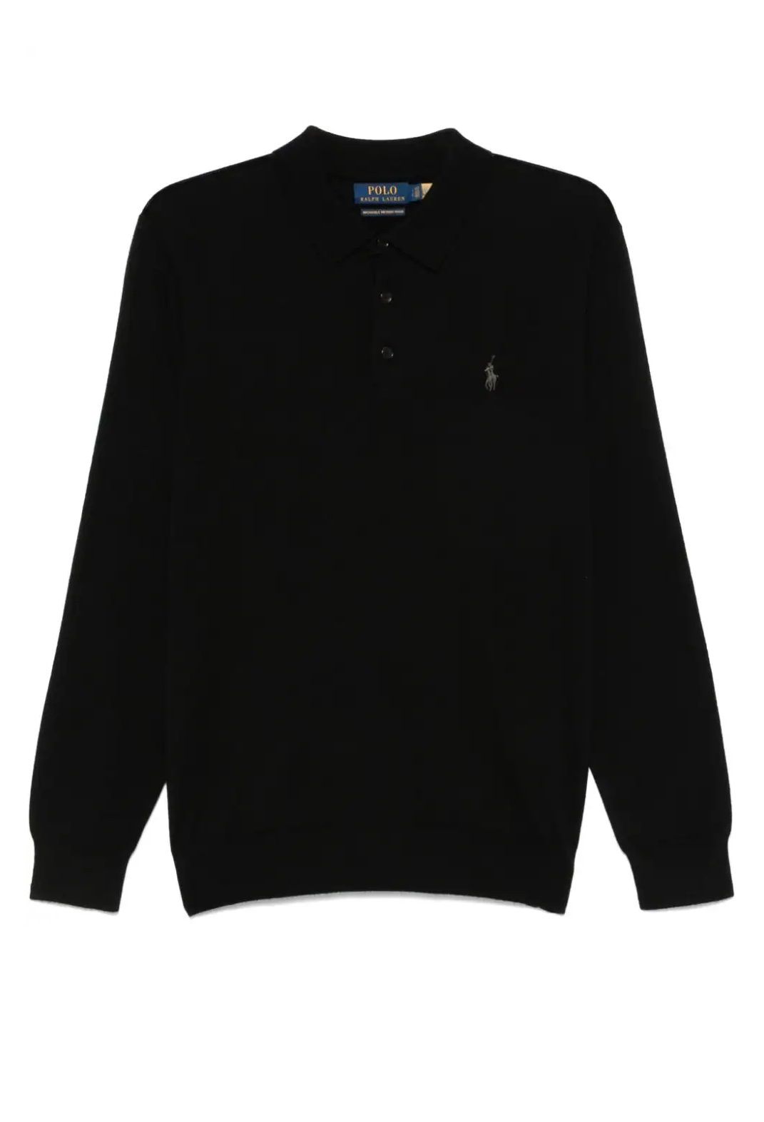 RALPH LAUREN Pullover for man Stay warm and stylish with this 100% wool pullover from RALPH LAUREN's FW24 collection. Perfect for men's knitwear.