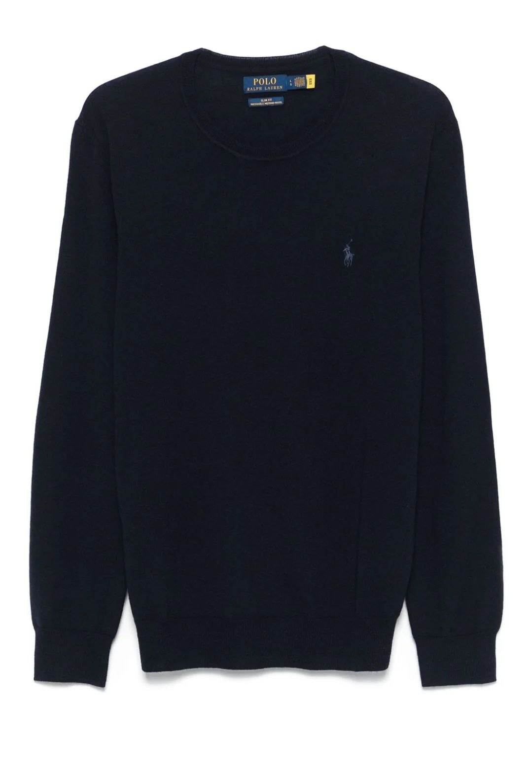 RALPH LAUREN Pullover for man Stay warm and stylish with this 100% wool pullover from RALPH LAUREN's FW24 collection. Perfect for men's knitwear.