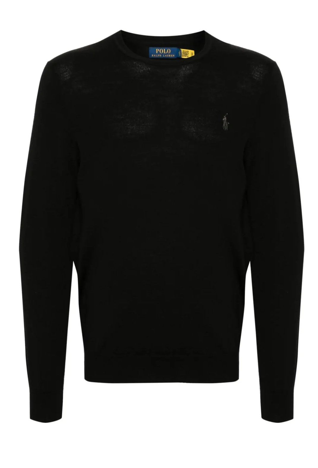 RALPH LAUREN Pullover for man Stay warm and stylish with this 100% wool pullover from RALPH LAUREN's FW24 collection. Perfect for men's knitwear.