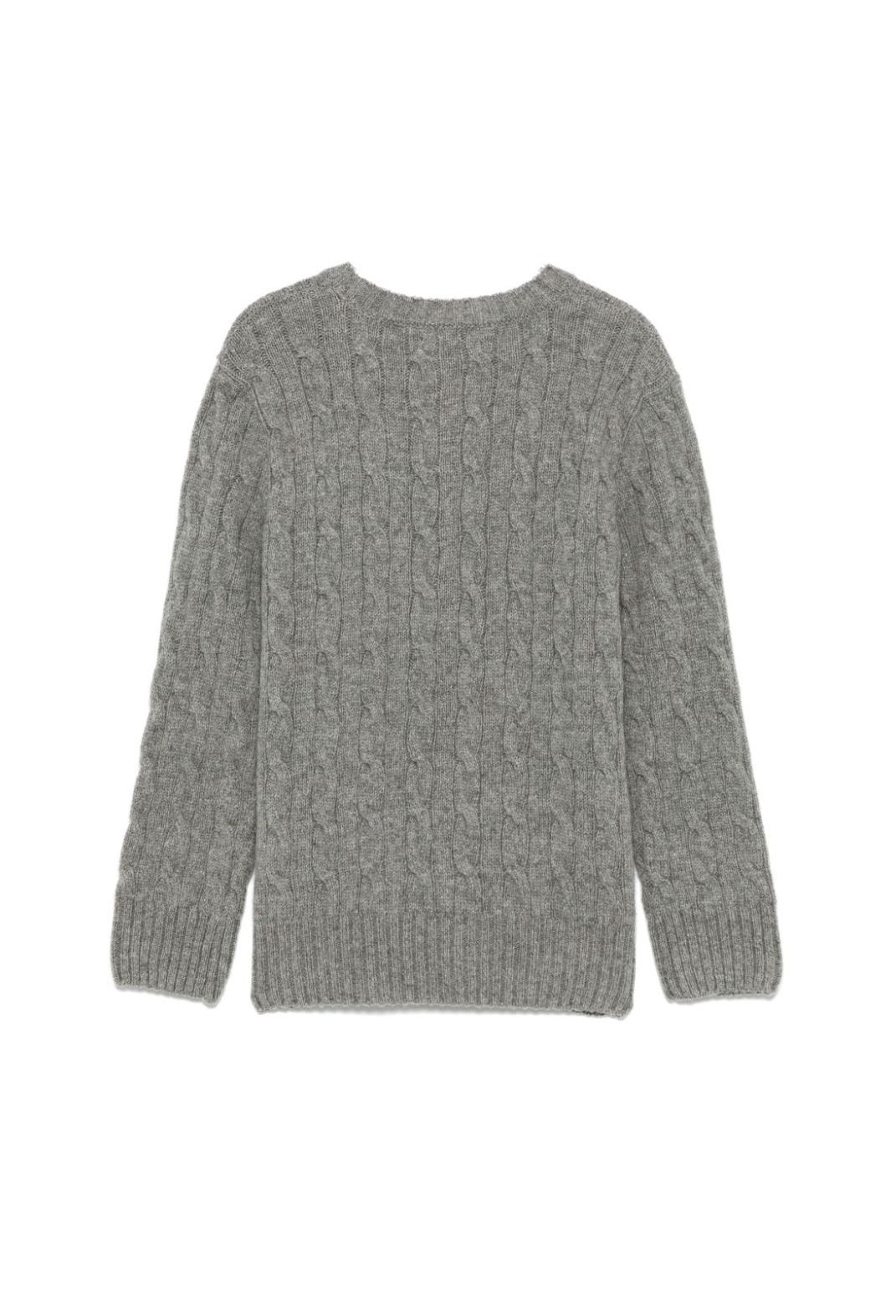 RALPH LAUREN KIDS KNITWEAR Stay cozy and stylish with this luxurious wool/cashmere knitwear from Ralph Lauren Kids. Perfect for the FW24 season. 90% wool, 10% cashmere.
