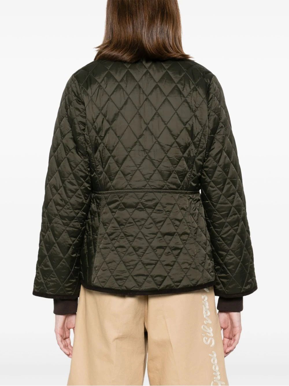 Barbour Women Padded Jacket Fitted Beadnell Quilt Barbour Piumino Donna Fitted Beadnell Quilt