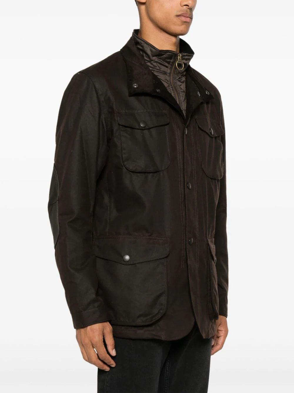Barbour Men Padded Jacket Ogston Wax Barbour Piumino Uomo Ogston Wax