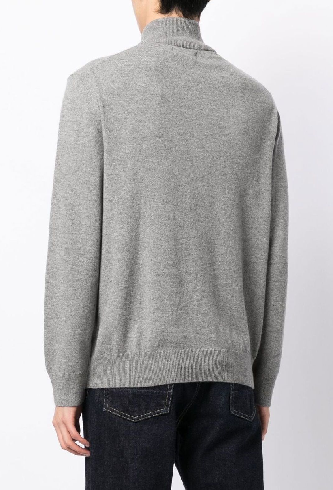 RALPH LAUREN Pullover for man Stay warm and stylish with this 100% wool pullover from RALPH LAUREN's FW24 collection. Perfect for men's knitwear.