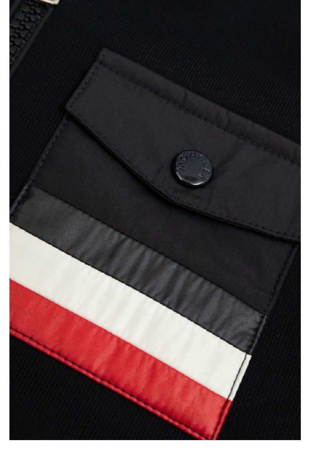 Moncler Kids Zip Up Cardigan  Stay warm and stylish with this Moncler Kids FW24 cardigan. Made from 100% polyester, it's perfect for chilly days. Shop now!