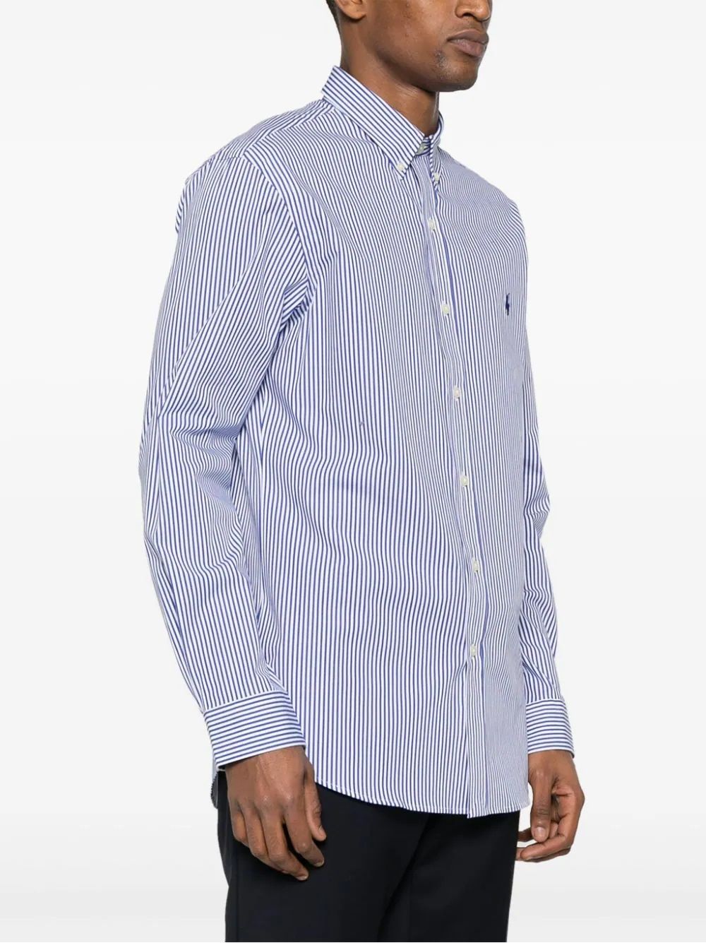 RALPH LAUREN Shirt for man SLIM FIT STRIPED STRETCH POPLIN SHIRT
