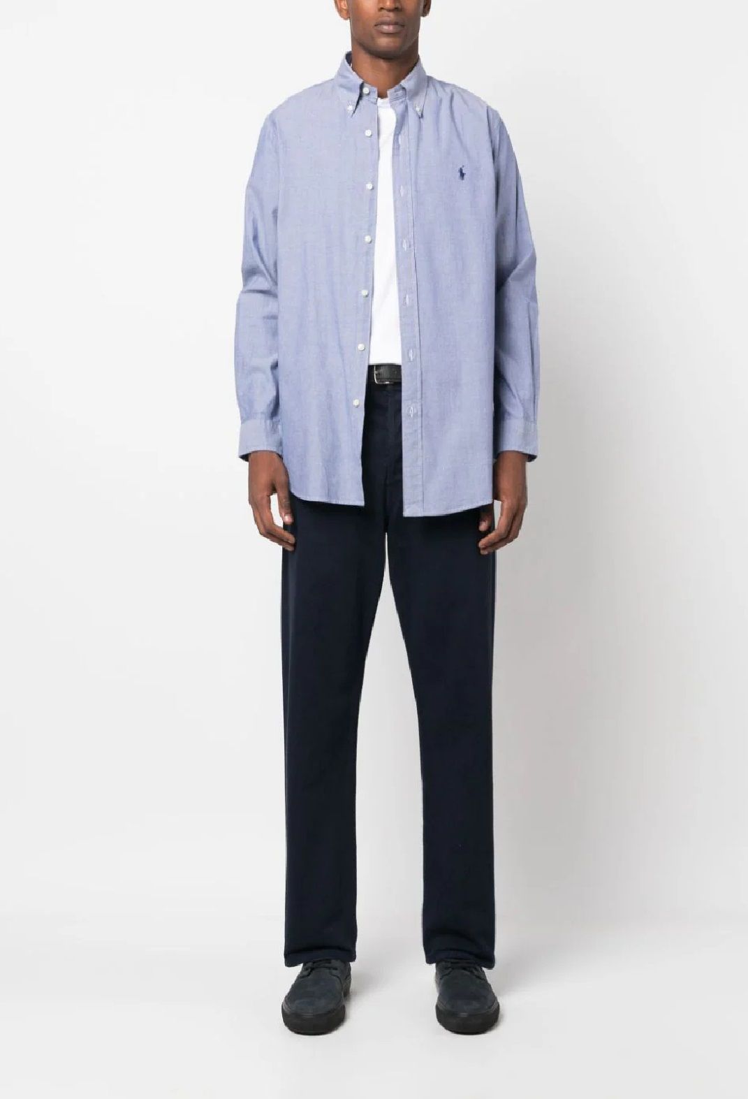 Ralph Lauren Fit Oxford Shirt for man Upgrade your wardrobe with this stylish men's Oxford shirt from Ralph Lauren FW24. Perfect fit for any occasion. Shop now!