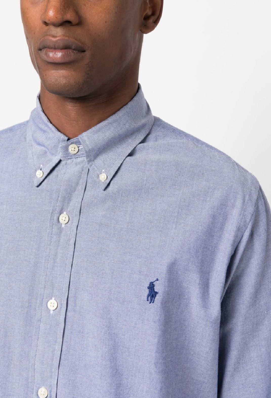 Ralph Lauren Fit Oxford Shirt for man Upgrade your wardrobe with this stylish men's Oxford shirt from Ralph Lauren FW24. Perfect fit for any occasion. Shop now!