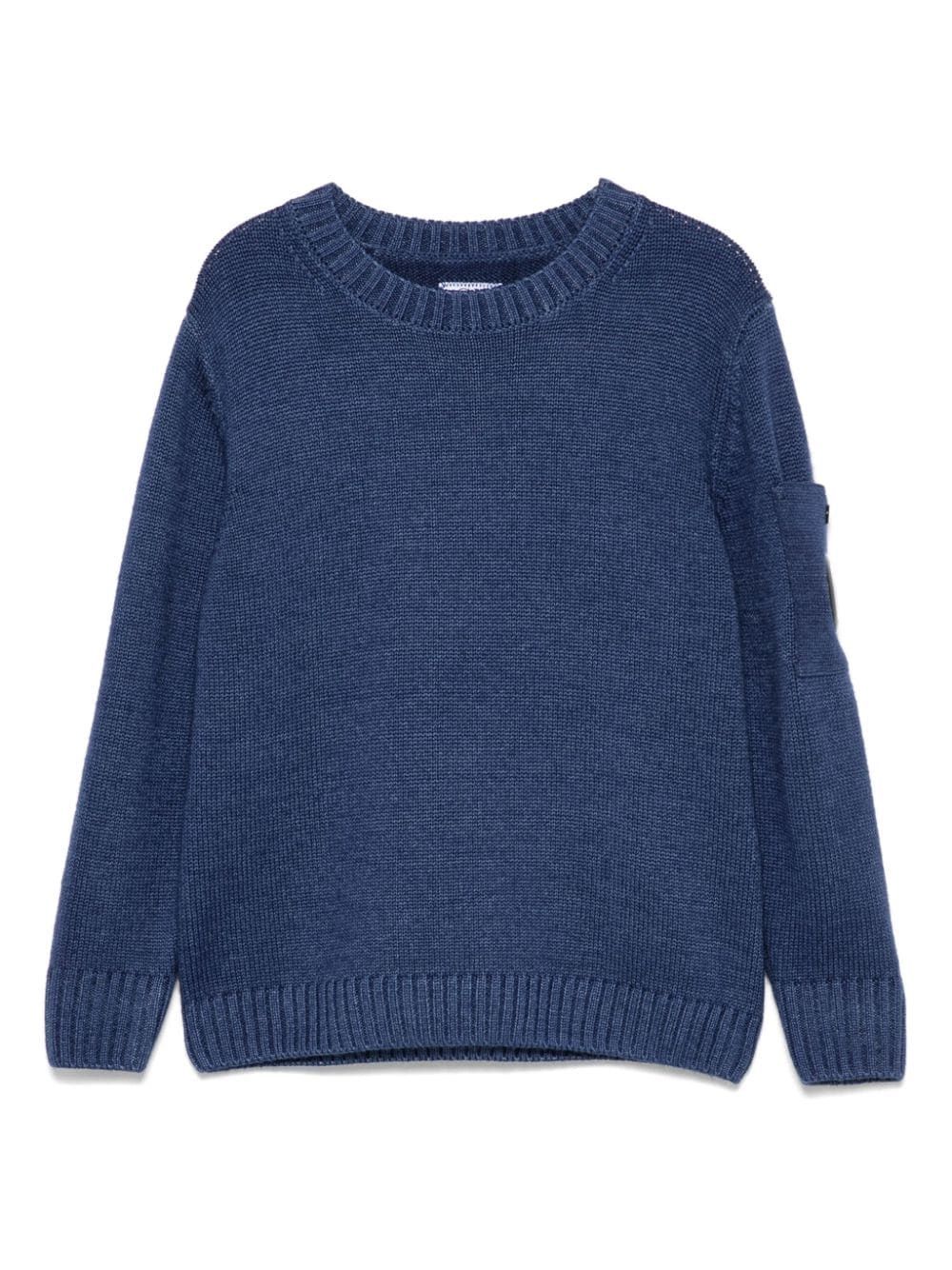 CP Company Kids Knitwear for Boys GIROCOLLO ML
