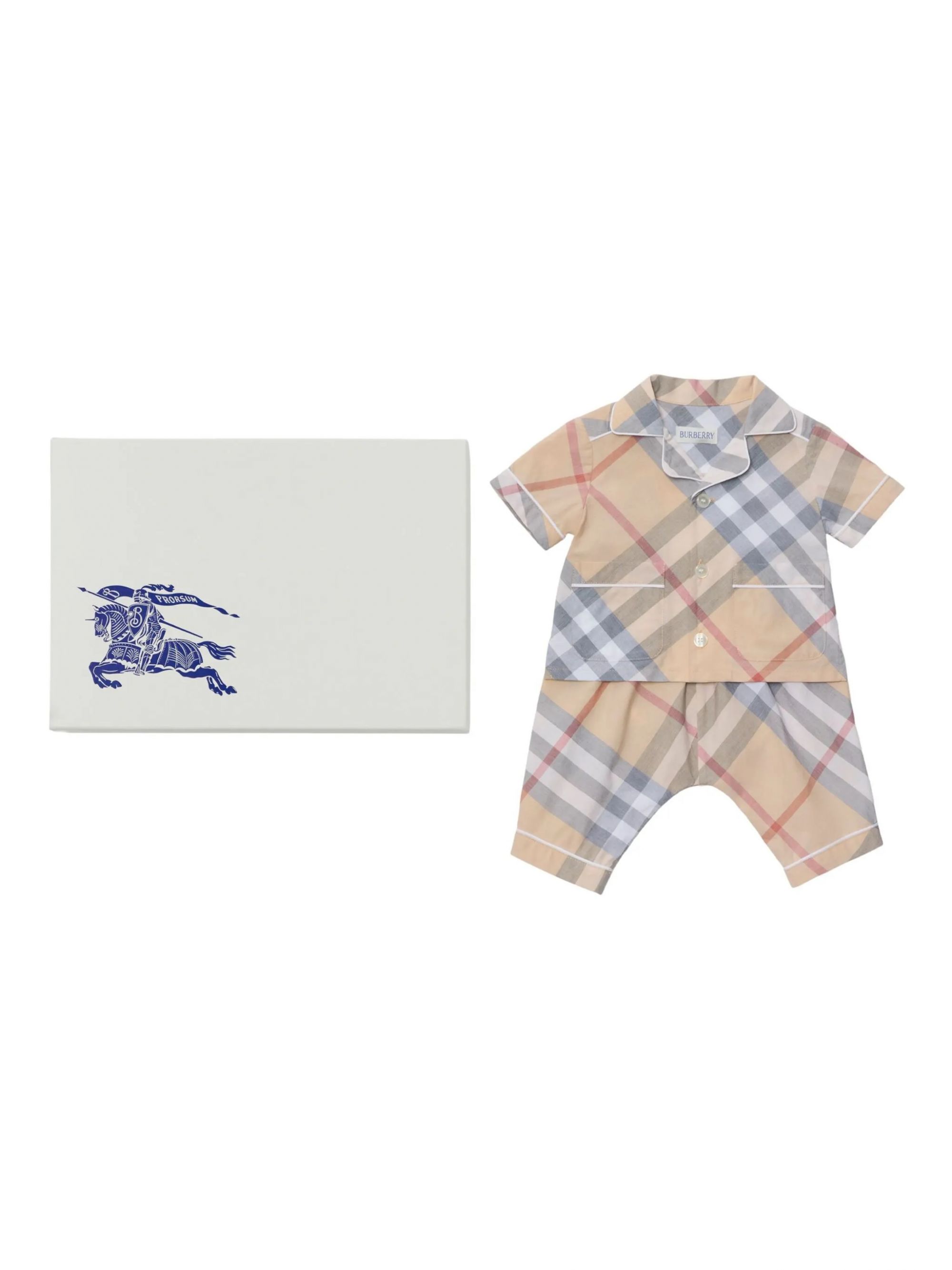 BURBERRY KIDS CHK SET N7 CAREY B CHK SET