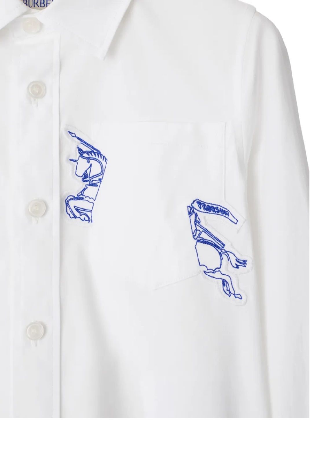 Burberry Kids Shirt  KB5 OWEN LS EKD SPLT