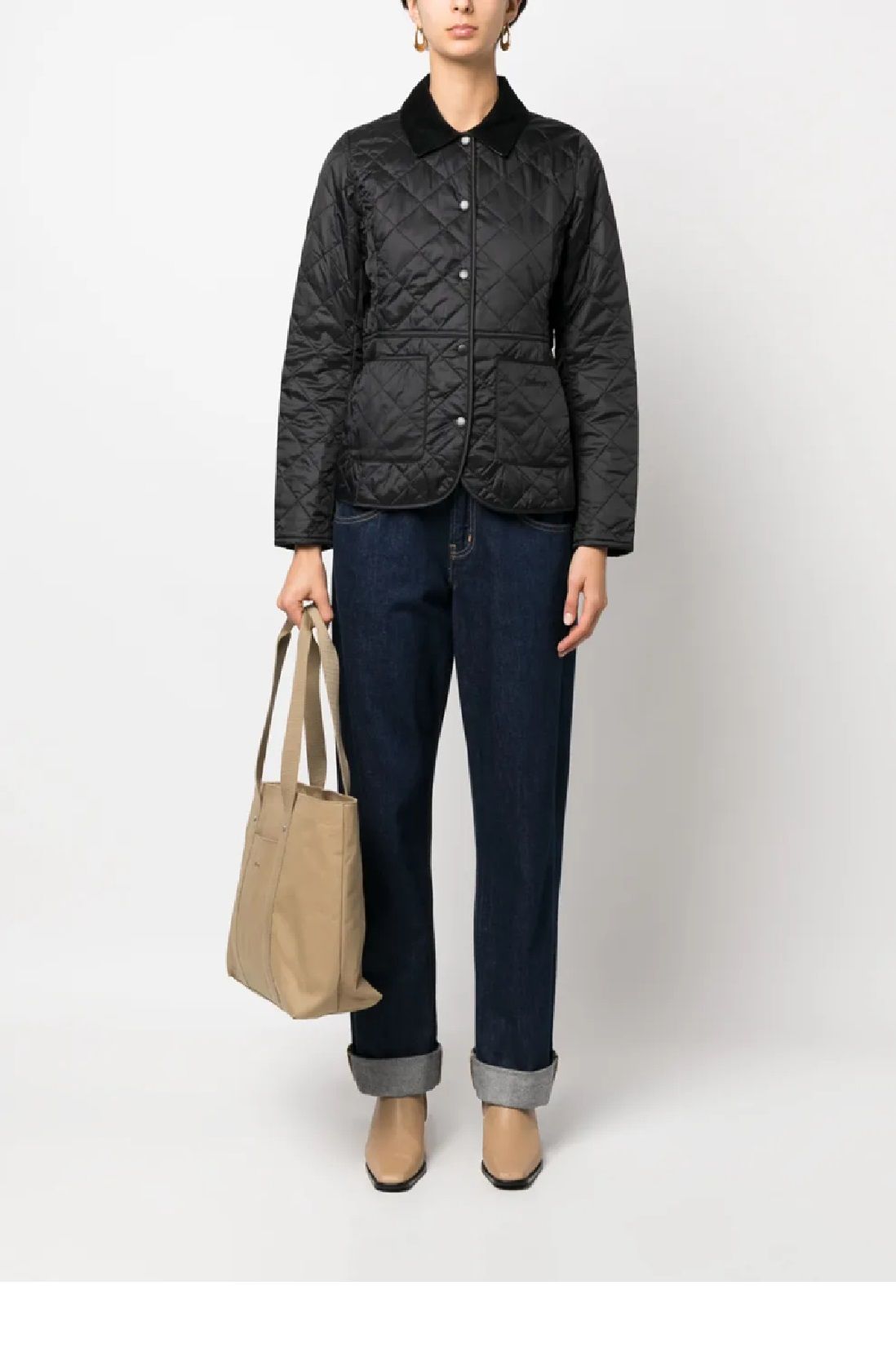 Barbour Women Padded Jacket Deveron Quilt Barbour Piumino Donna Deveron Quilt