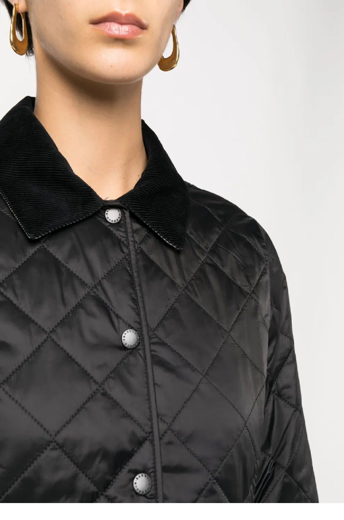 Barbour Women Padded Jacket Deveron Quilt Barbour Piumino Donna Deveron Quilt
