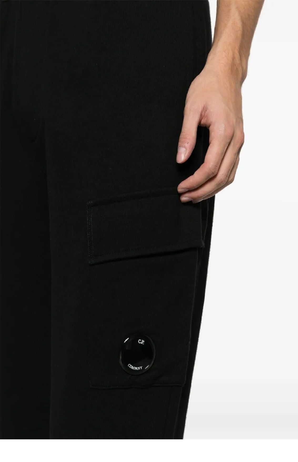 CP Company Pants for man DIAGONAL RAISED FLEECE LENS SWEATPANTS