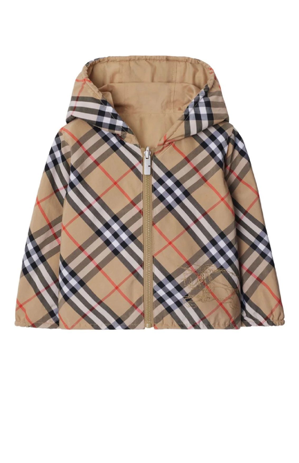 Burberry Kids jacket IB6 MN RUFUS CHK RVS