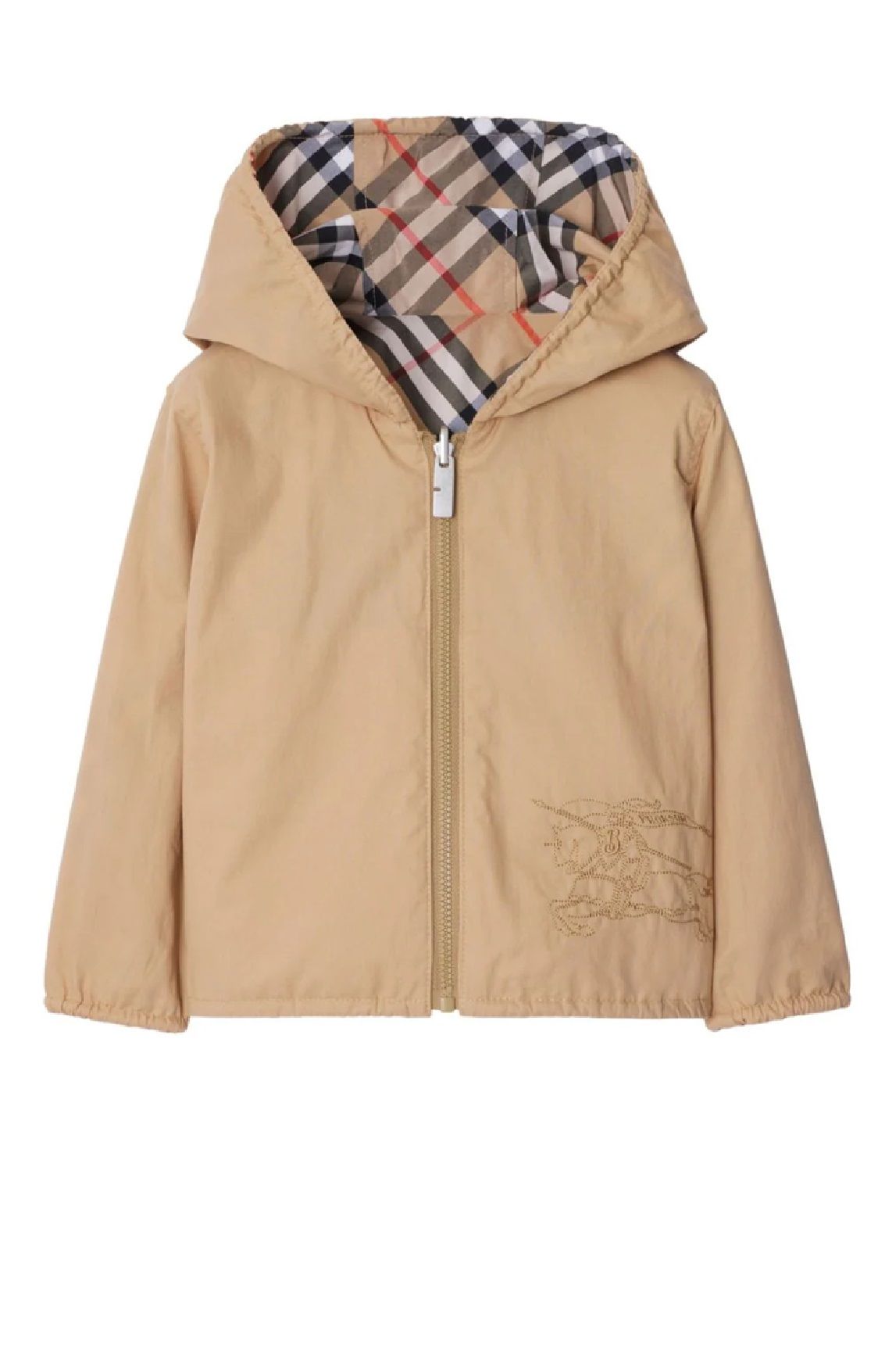 Burberry Kids jacket IB6 MN RUFUS CHK RVS