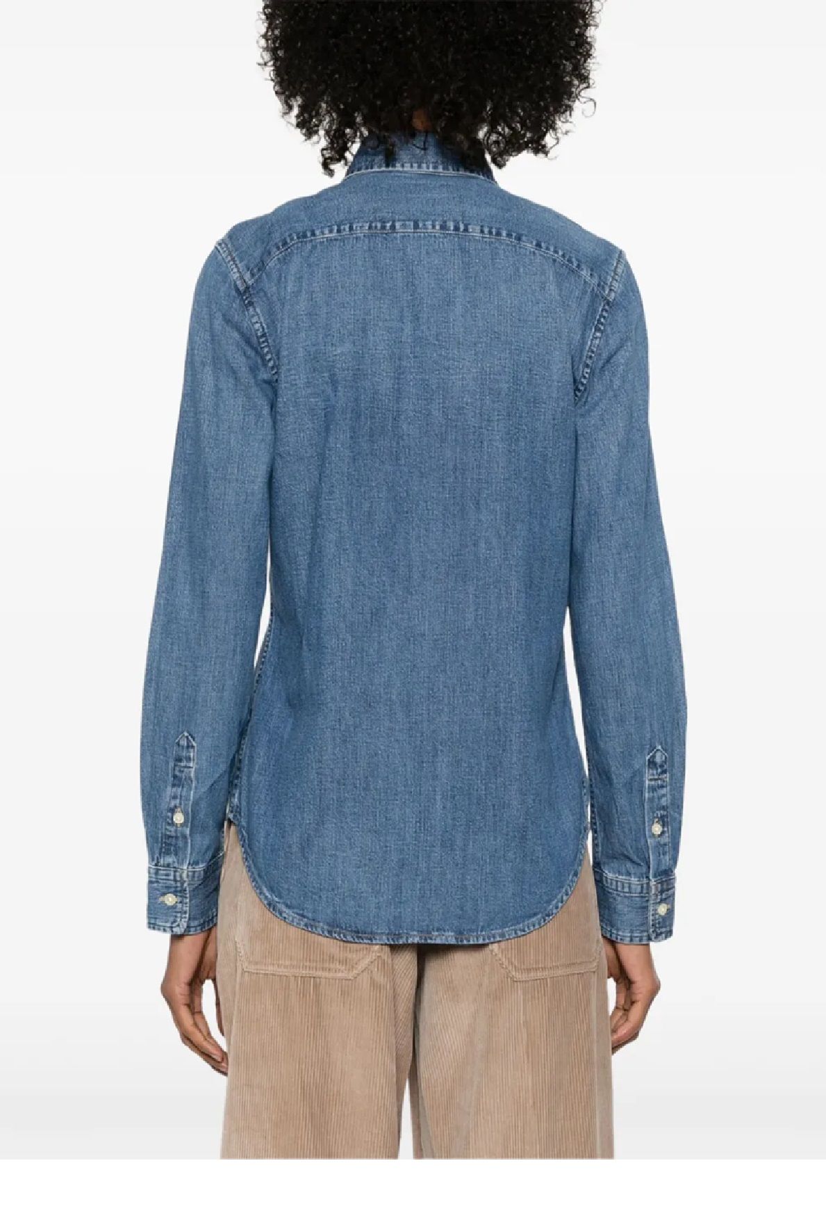 LONG SLEEVE BUTTON FRONT SHIRT LONG SLEEVE BUTTON FRONT SHIRT