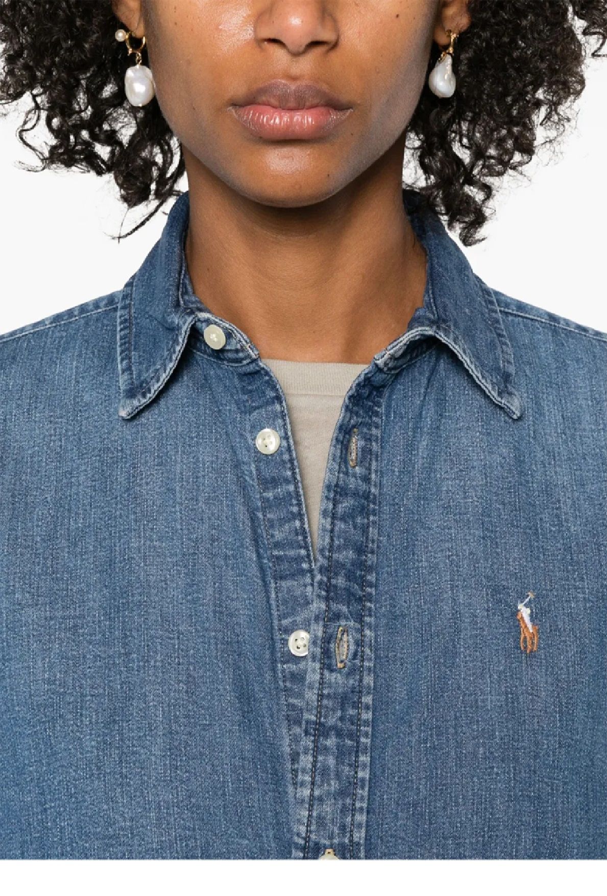 LONG SLEEVE BUTTON FRONT SHIRT LONG SLEEVE BUTTON FRONT SHIRT