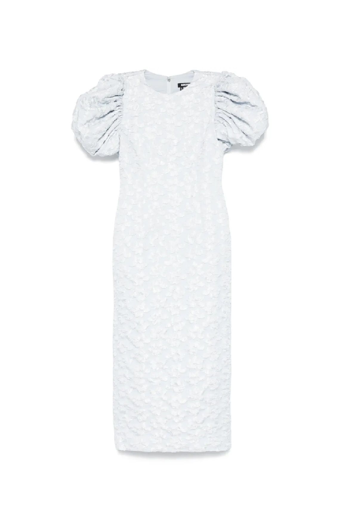 ROTATE Dress JACQUARD MIDI PUFFY DRESS