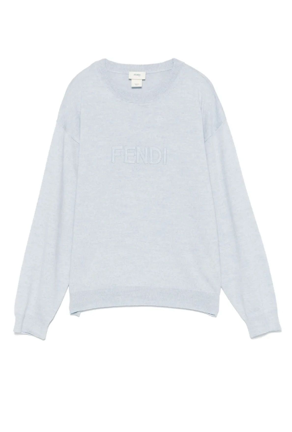 FENDI KIDS KNITWEAR GIROCOLLO LIGHT WOOL